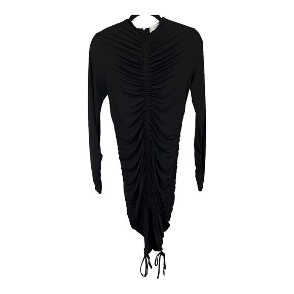 Astr the Label Dress ruched center long sleeve minidress Medium M - Picture 1 of 5